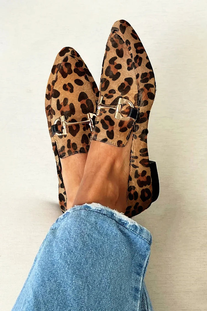 Gia - Mocassini Eleganti Leopardo