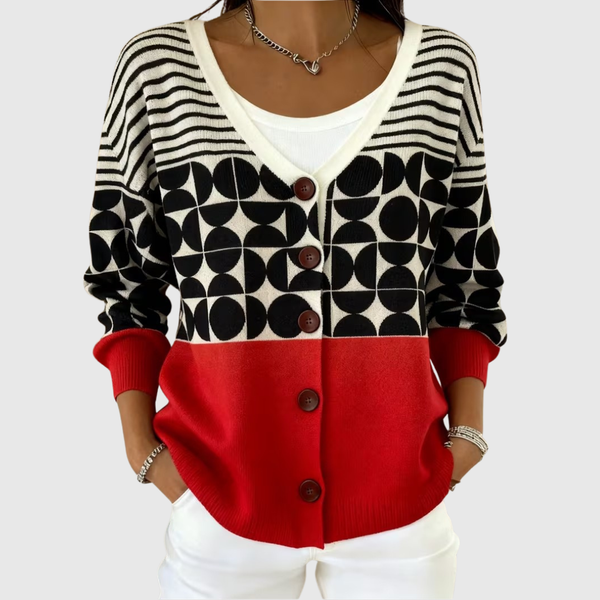 Vittoria | Comodo cardigan in maglia con bottoni