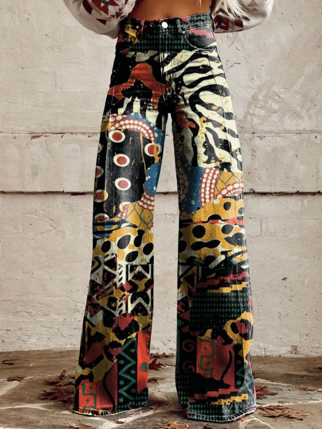 Carlijn | Pantaloni eleganti artistici