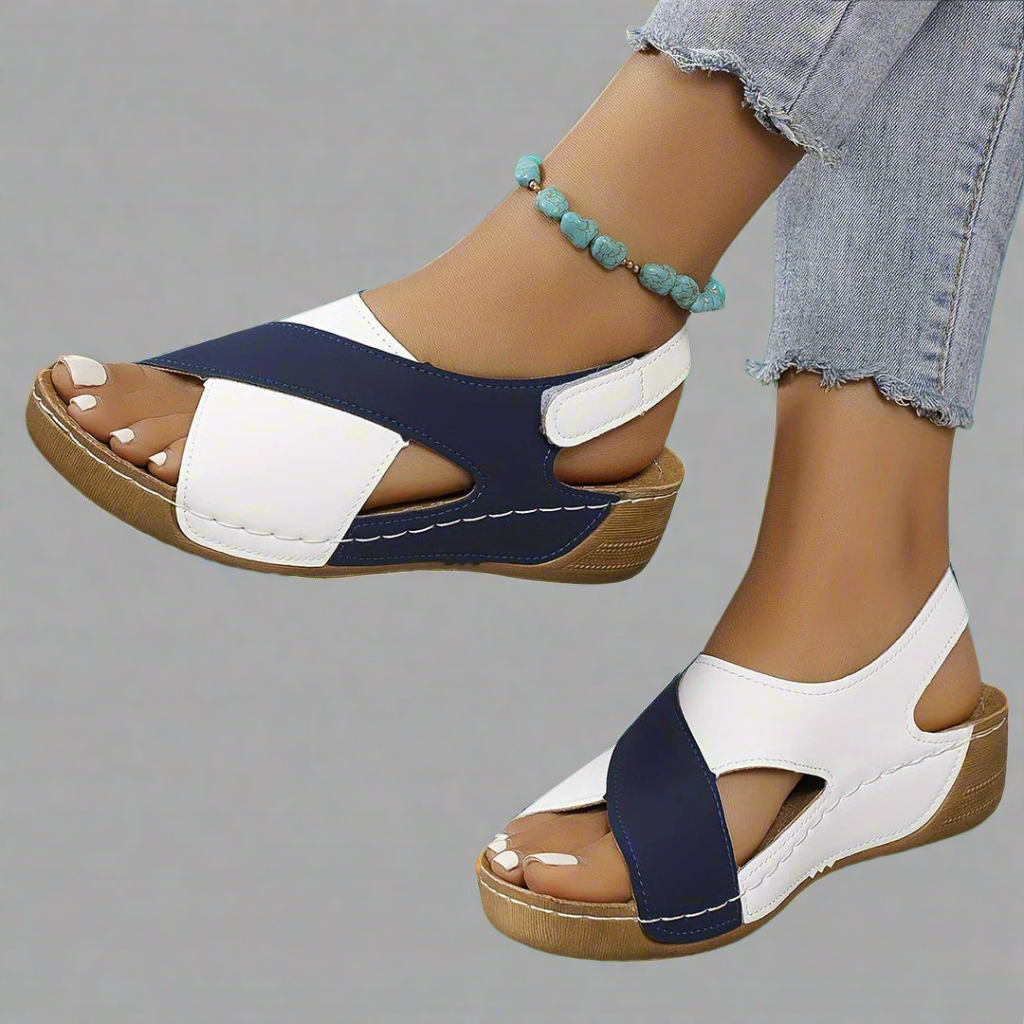 Kendra - Sandali Ortopedici Colorblock