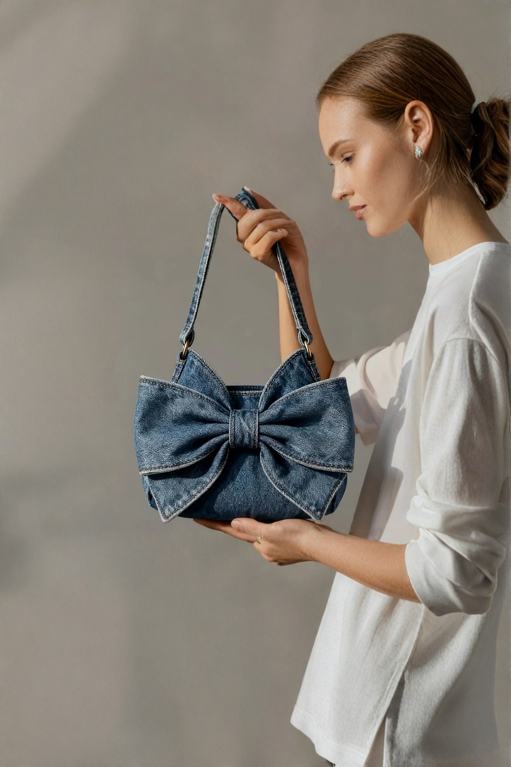 Alice - Borsa Retro con Fiocco