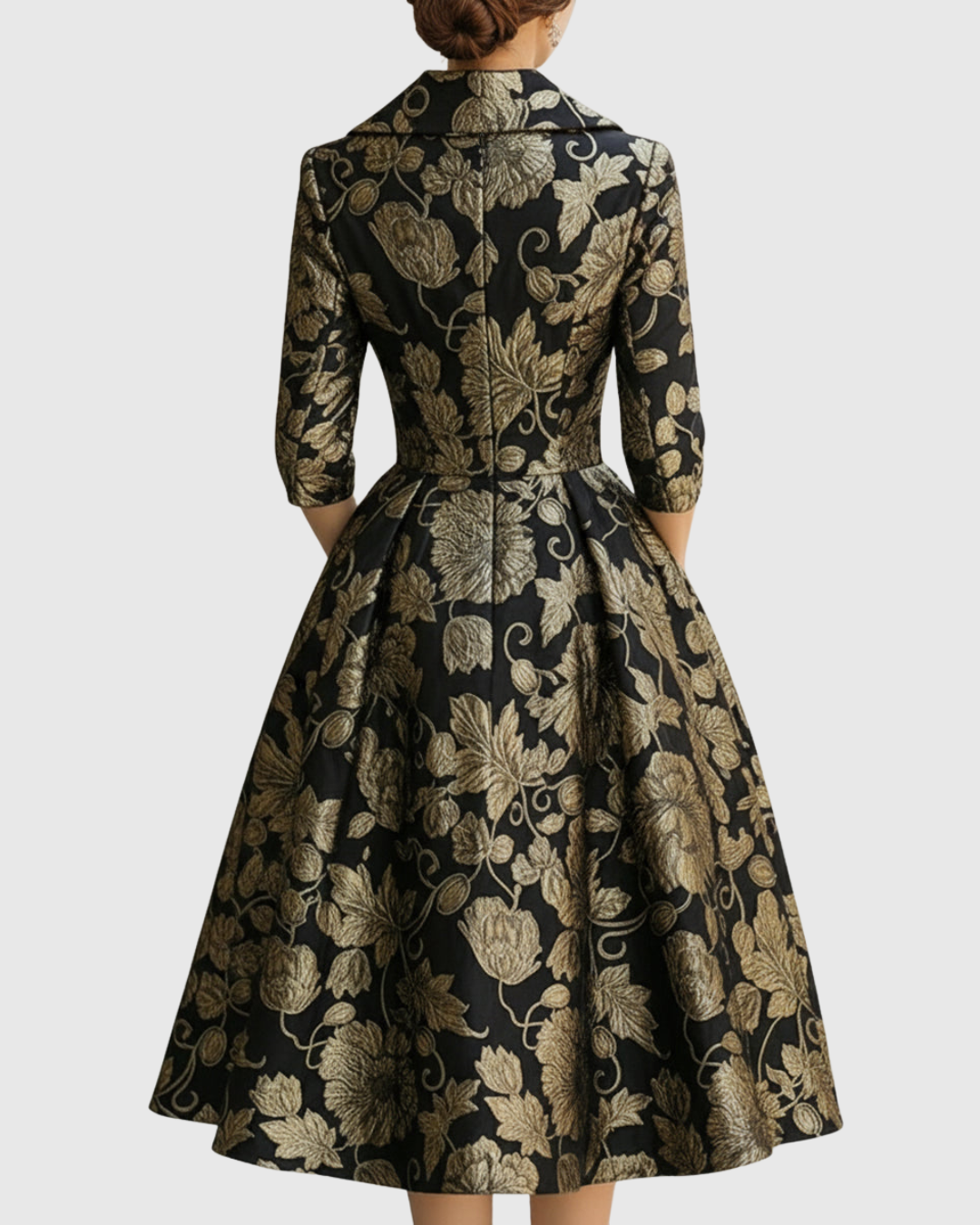 Irene - Vestito Midi a Fiori