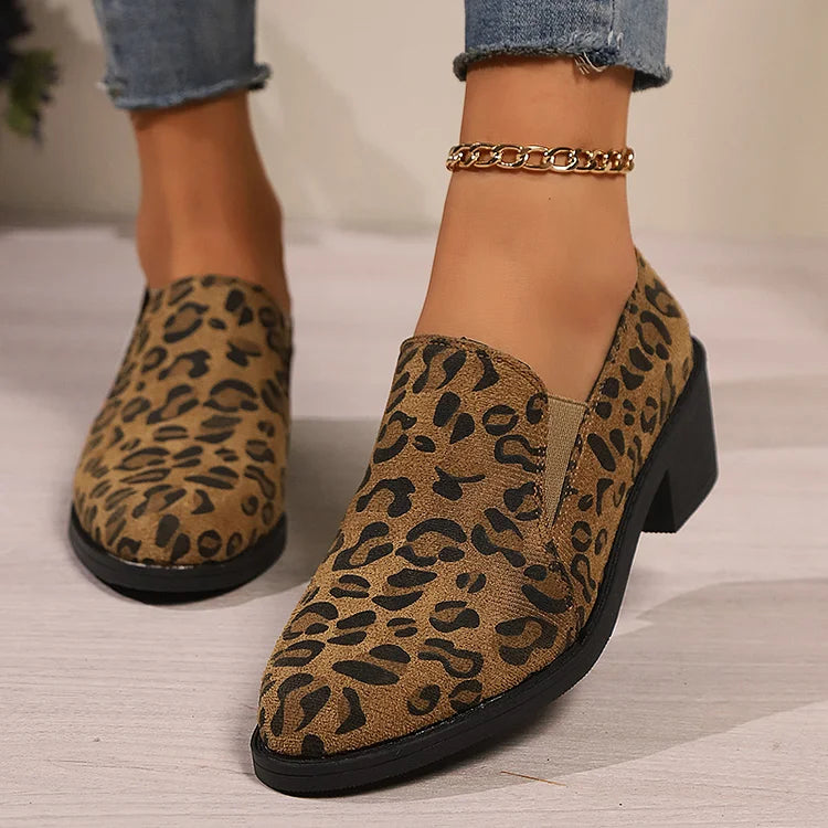 Angélique - Mocassino Leopardo