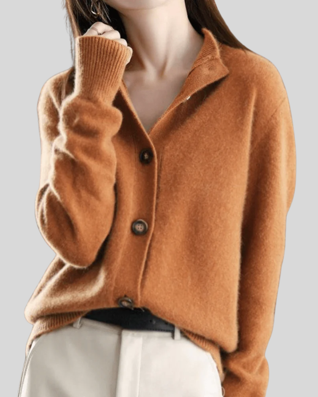 Claire | Cardigan in Cashmere Stile Retrò