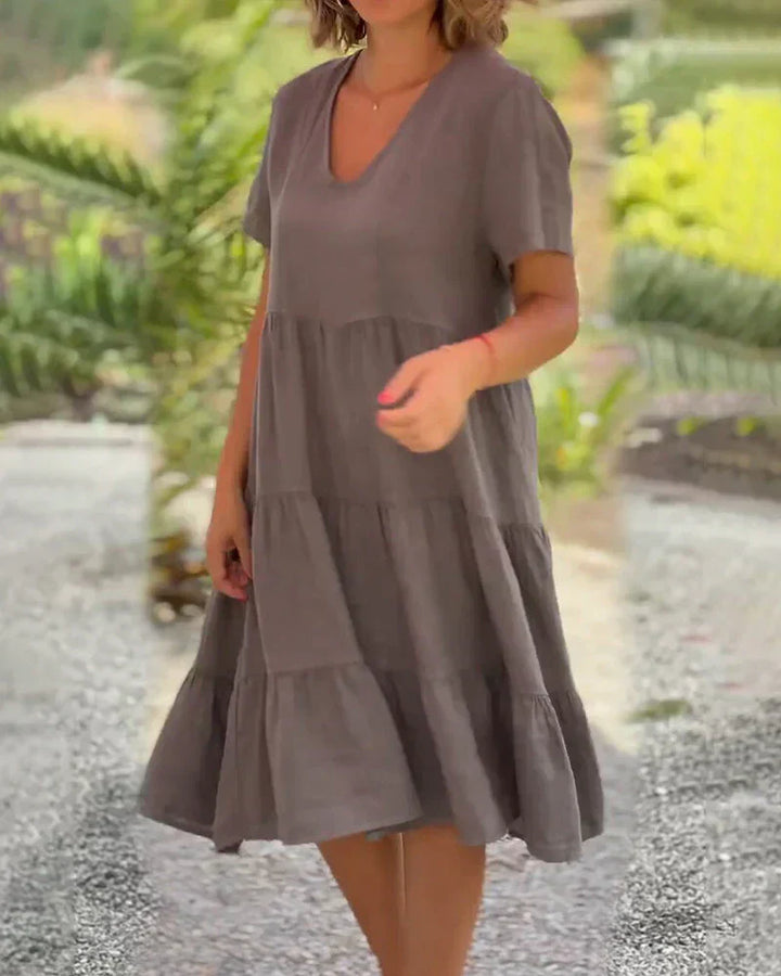 Bexley - Abito estivo casual con scollatura a V