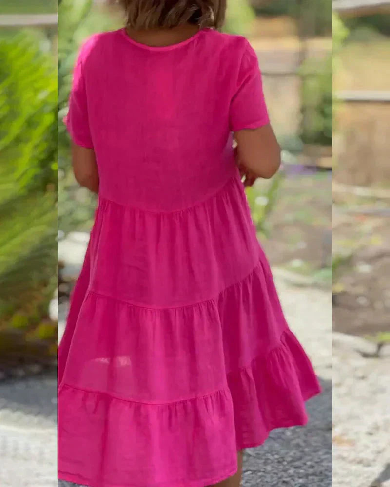 Bexley - Abito estivo casual con scollatura a V