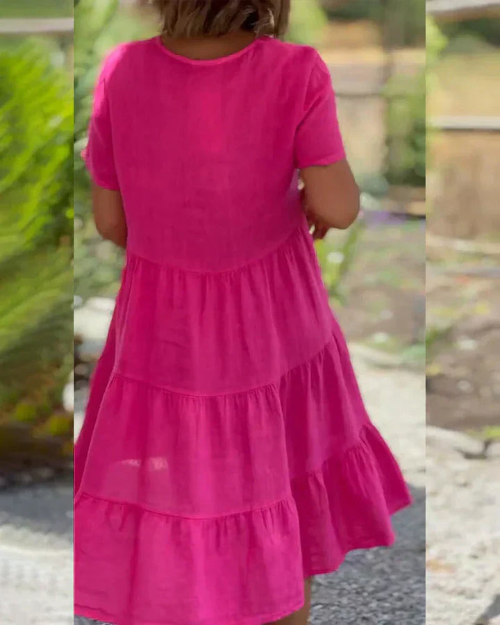 Bexley - Abito estivo casual con scollatura a V