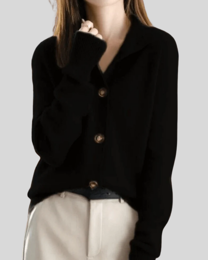 Claire | Cardigan in Cashmere Stile Retrò