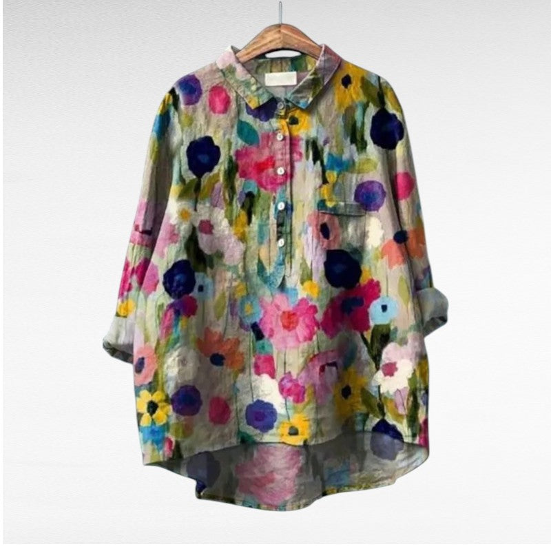 Claire | Blusa elegante estiva