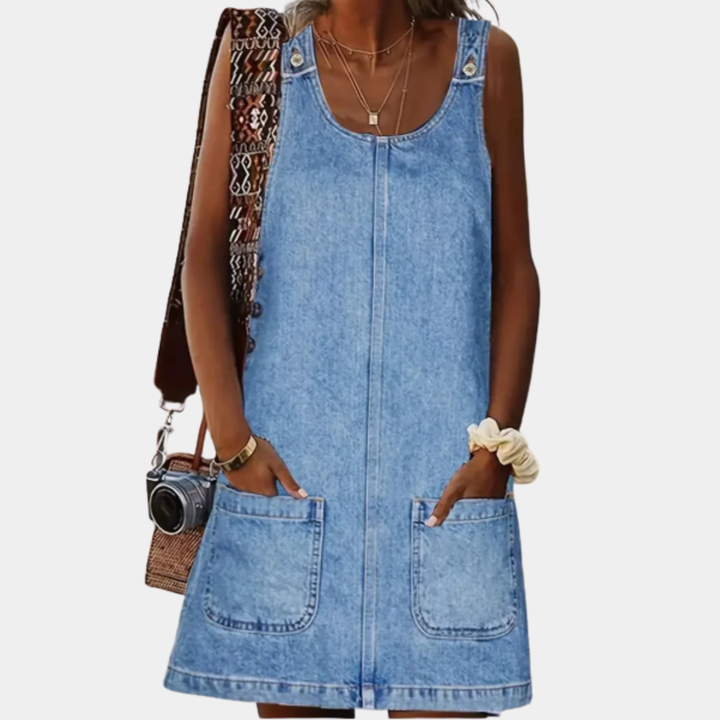 Jolanda - Abito Lungo in Denim