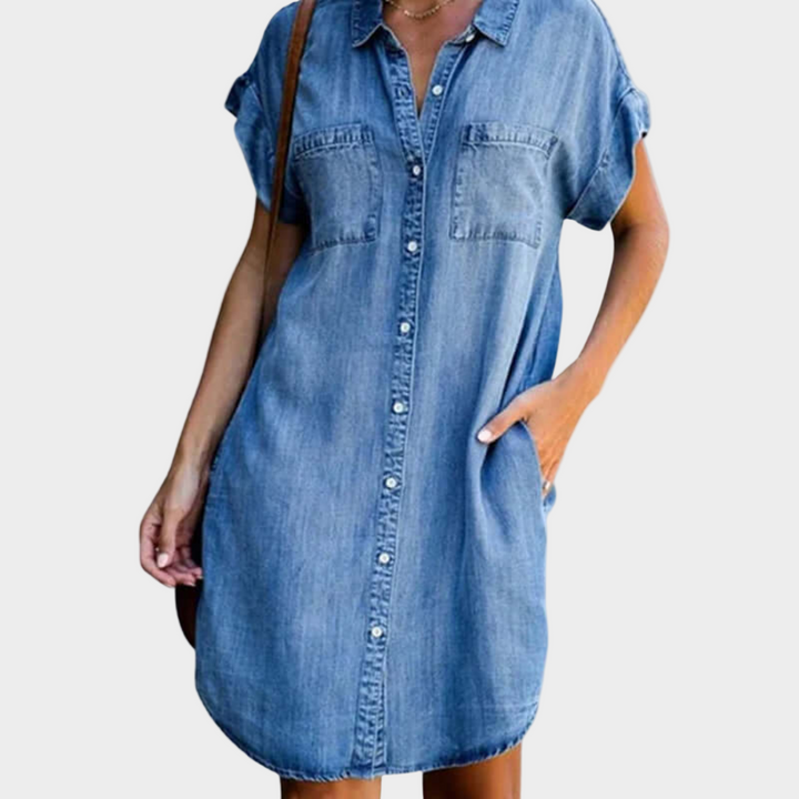 Beatrice - Abito in denim loose