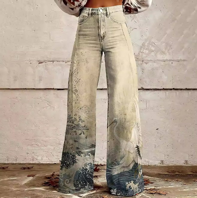 Lisa | Pantaloni bohemien classici