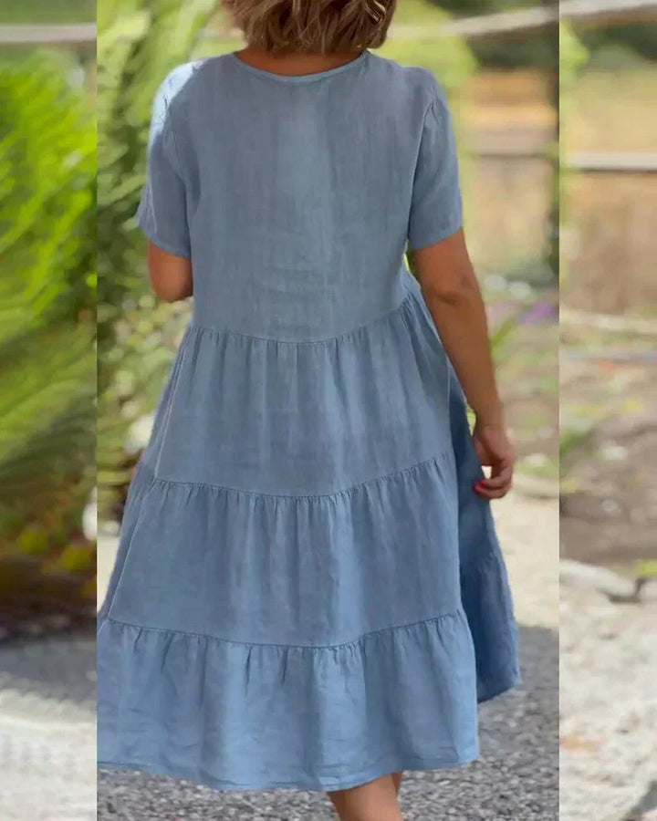 Bexley - Abito estivo casual con scollatura a V