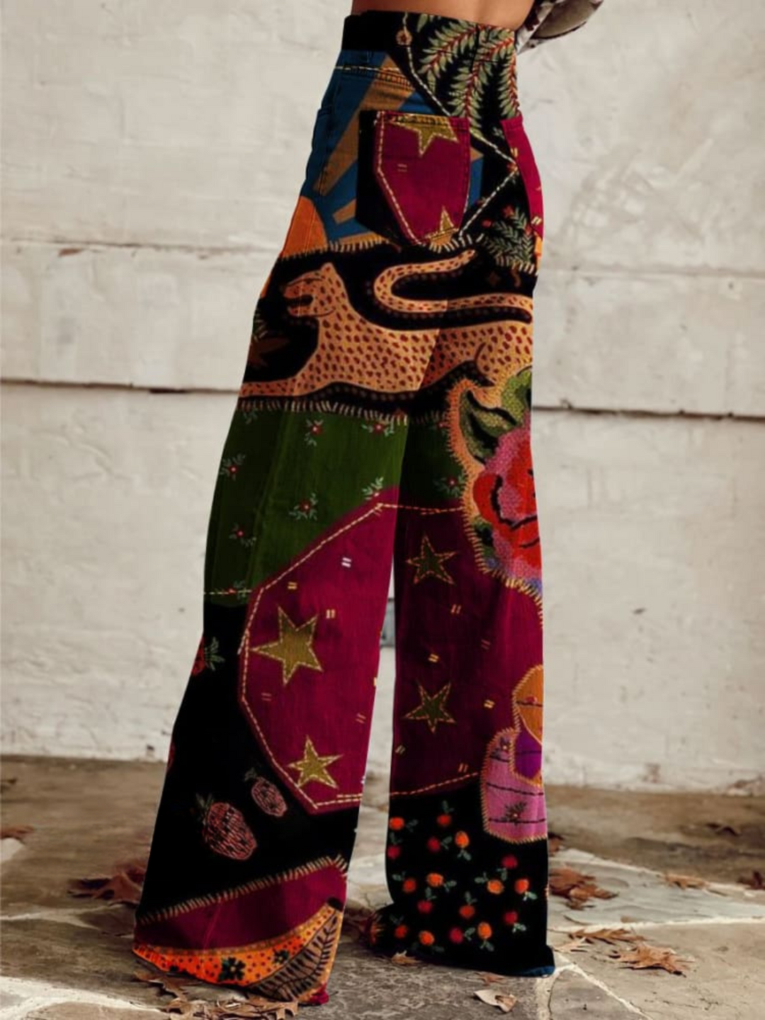 Nicoletta | Pantaloni boho vintage