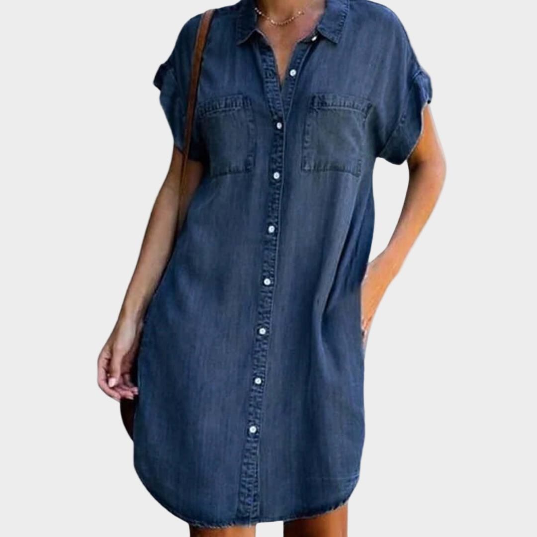Beatrice - Abito in denim loose