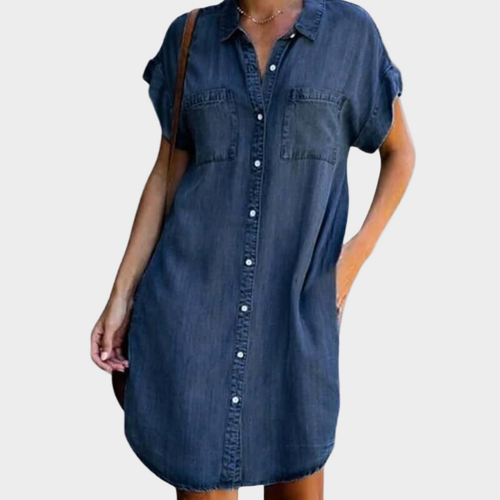 Beatrice - Abito in denim loose