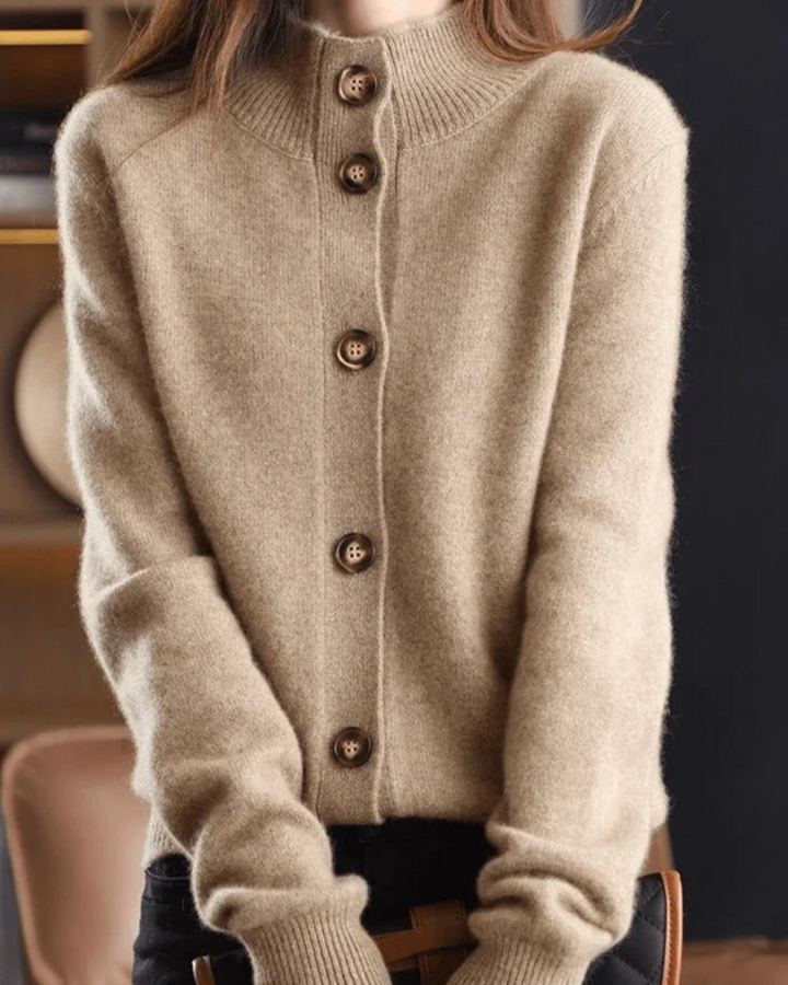 Claire | Cardigan in Cashmere Stile Retrò