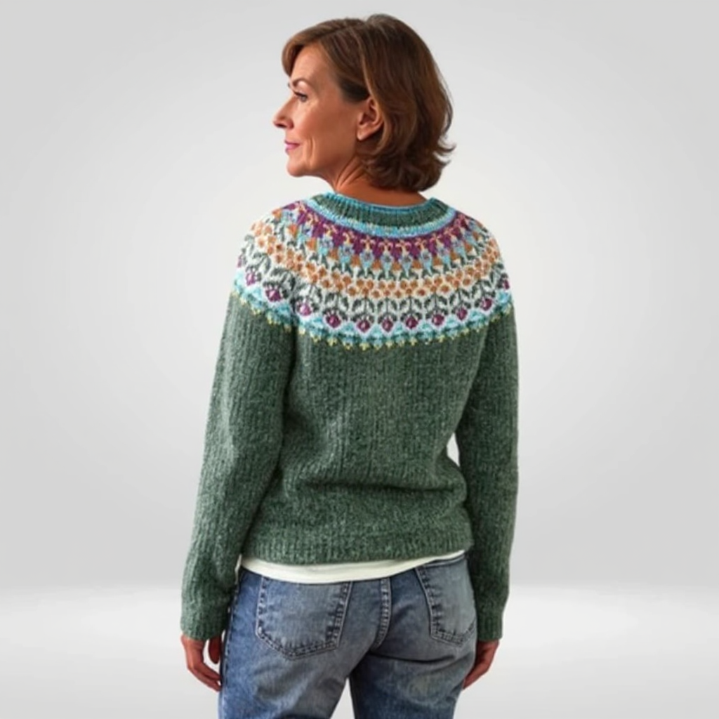 Veronica | Maglione vintage a maglia