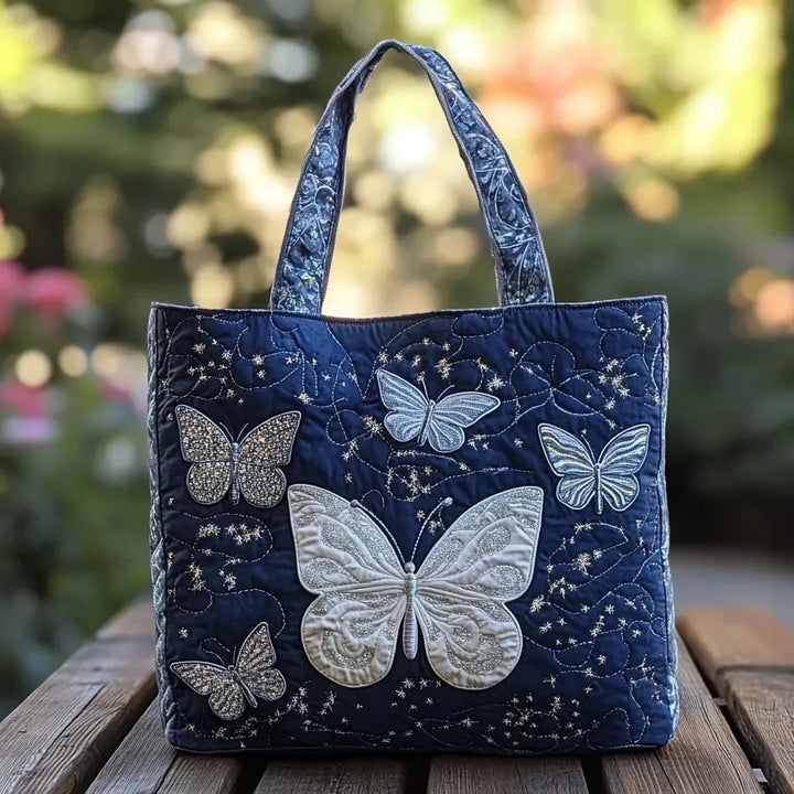 Borsa Artigianale - Papillon Argento