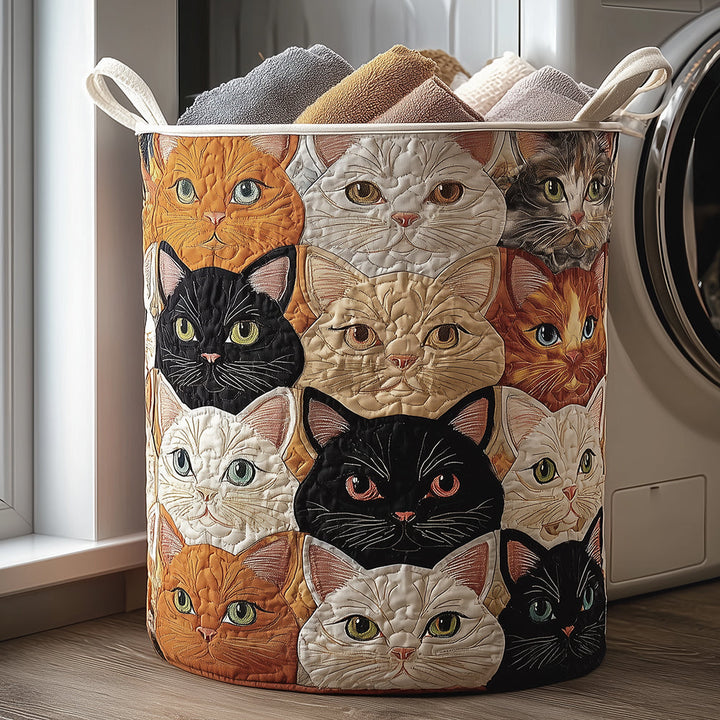 Cesto della Biancheria Code di Gatto