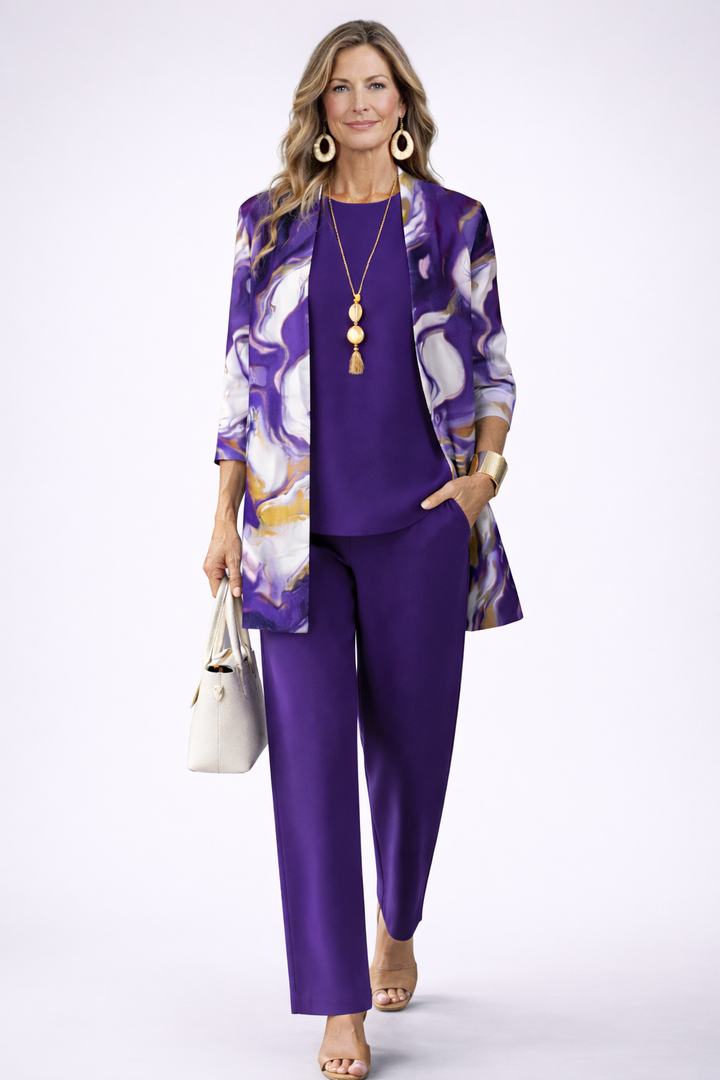 Emilie | Elegante completo da donna in tre pezzi
