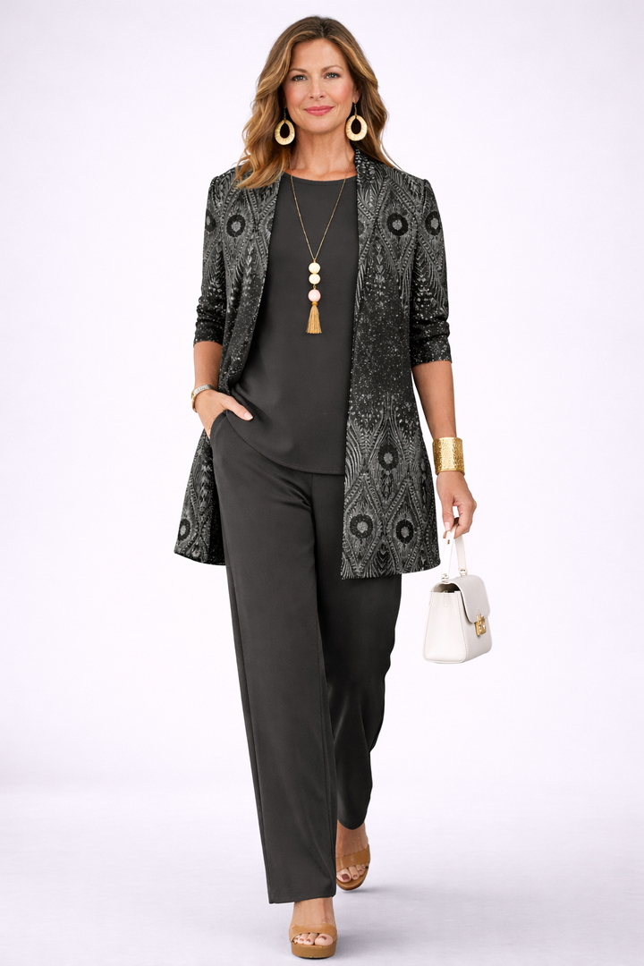 Agnes | Elegante completo da donna in tre pezzi