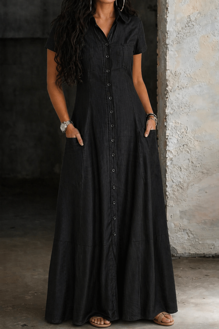 Matilde - Vestito Lungo in Jeans