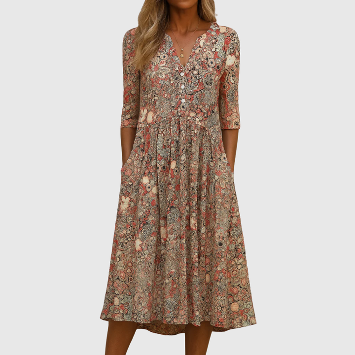 Harlow | Abito Elegante con Scollatura a V