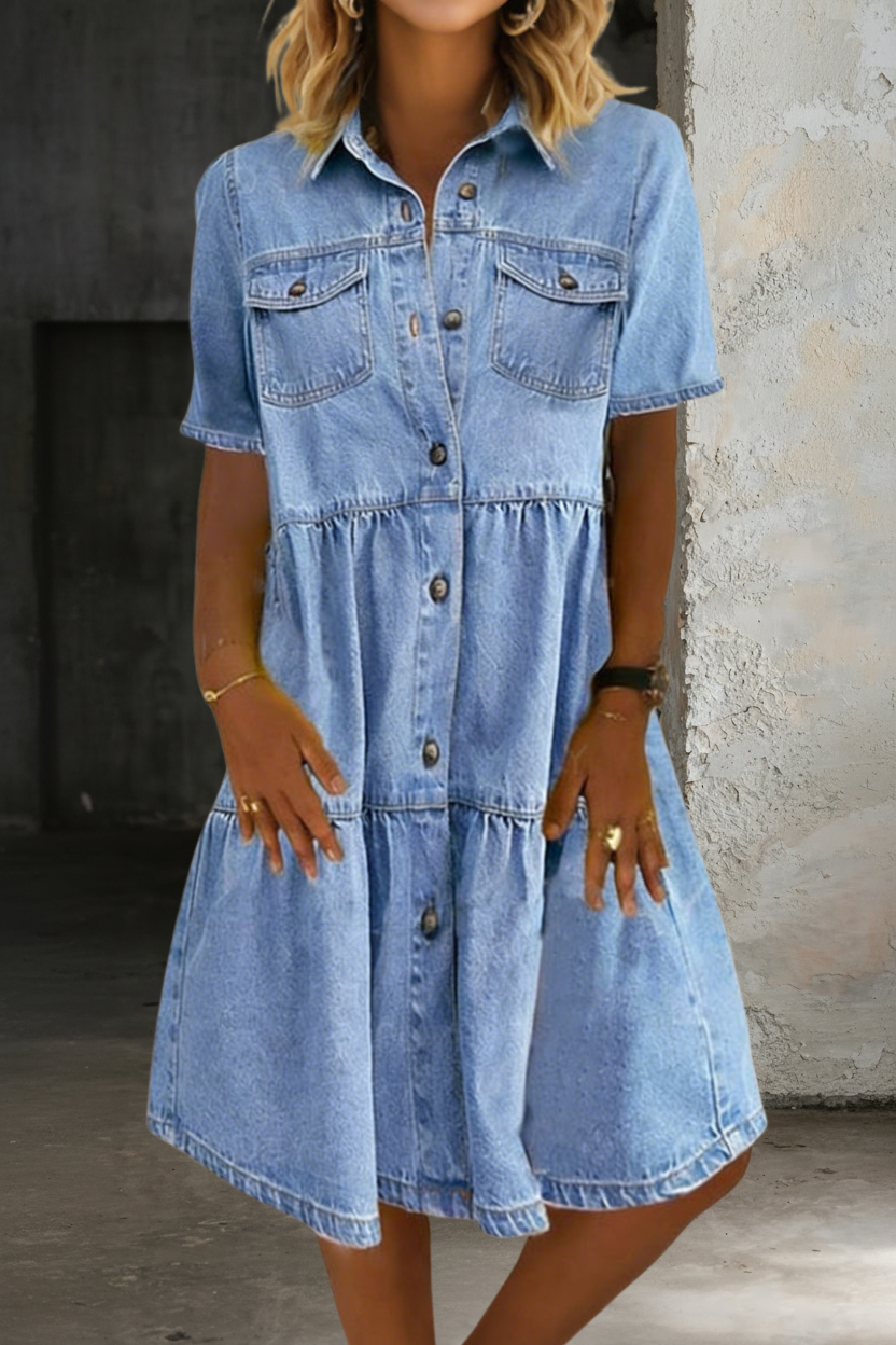 Patrizia - Abito Jeans Elegante e Casual