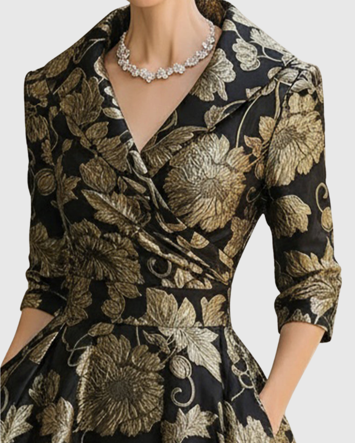 Irene - Vestito Midi a Fiori
