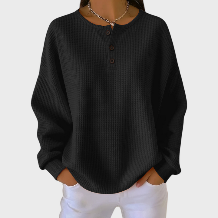 Iris | Maglione in morbido tessuto a nido d'ape