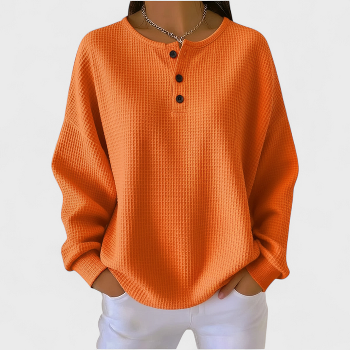 Luisa - Maglione in morbido knit a coste