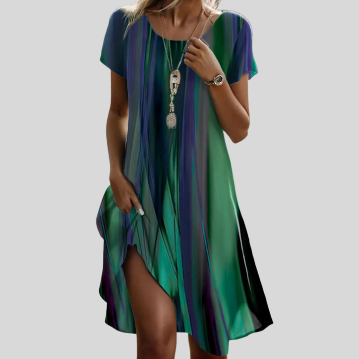 Genna - Abito Gradient Boho Casual