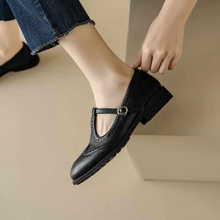 Giovanna – Eleganti scarpe con T-strap per donne