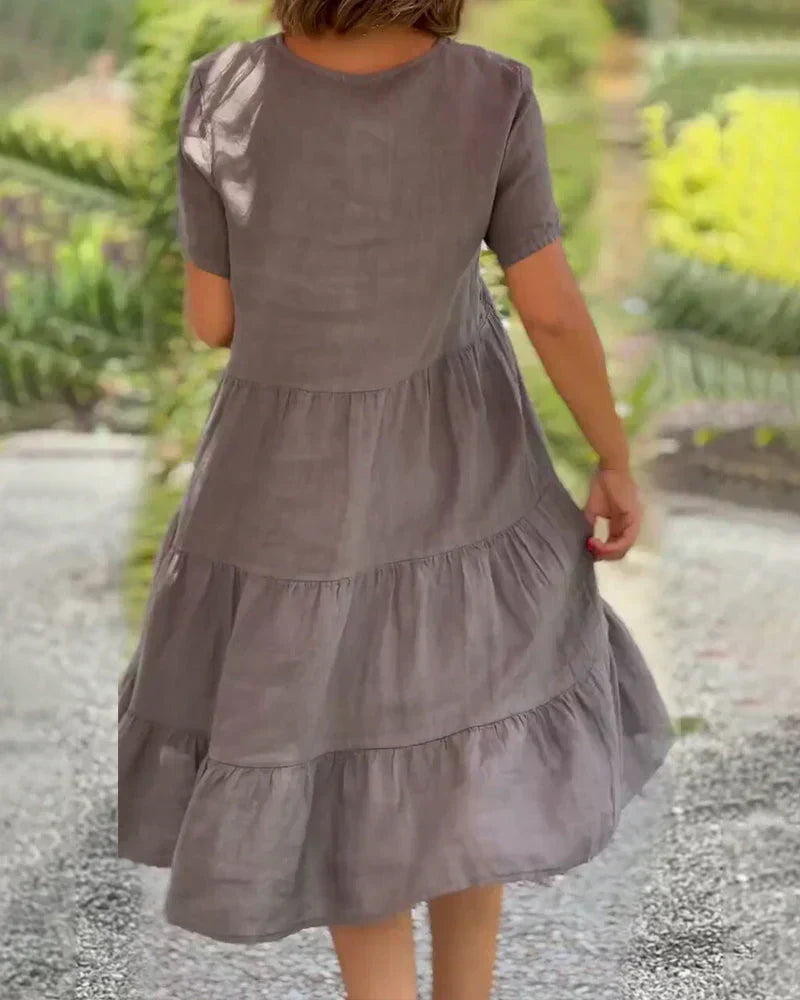Bexley - Abito estivo casual con scollatura a V