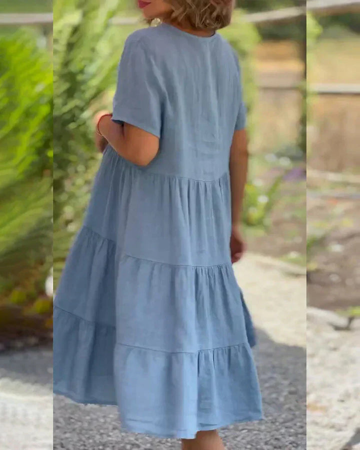 Bexley - Abito estivo casual con scollatura a V