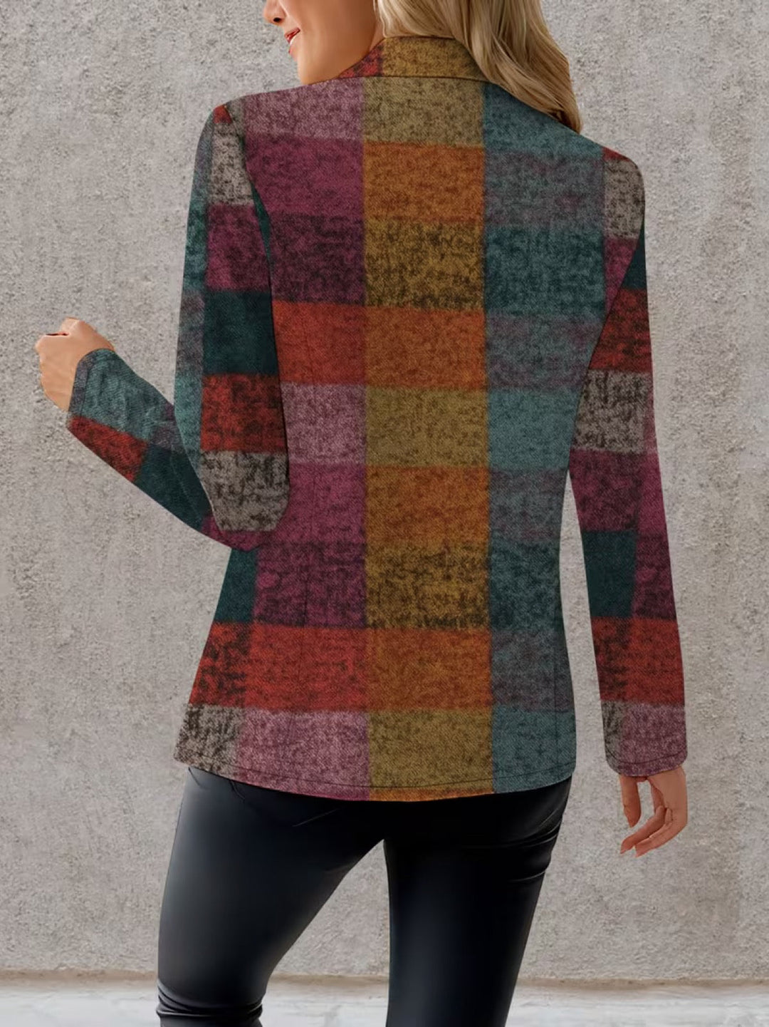 Emily | Blazer a quadri autunnale da donna