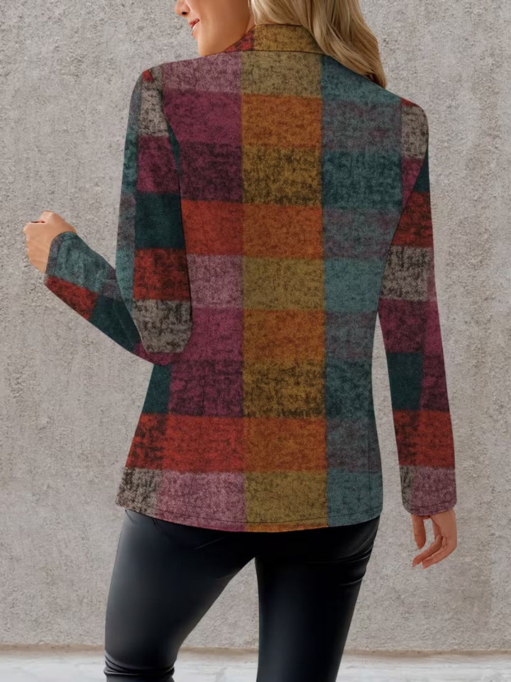 Emily | Blazer a quadri autunnale da donna