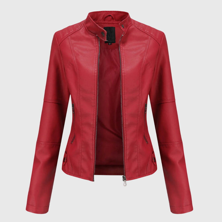 Giorgina™ - Giacca in Pelle Elegante per Donne