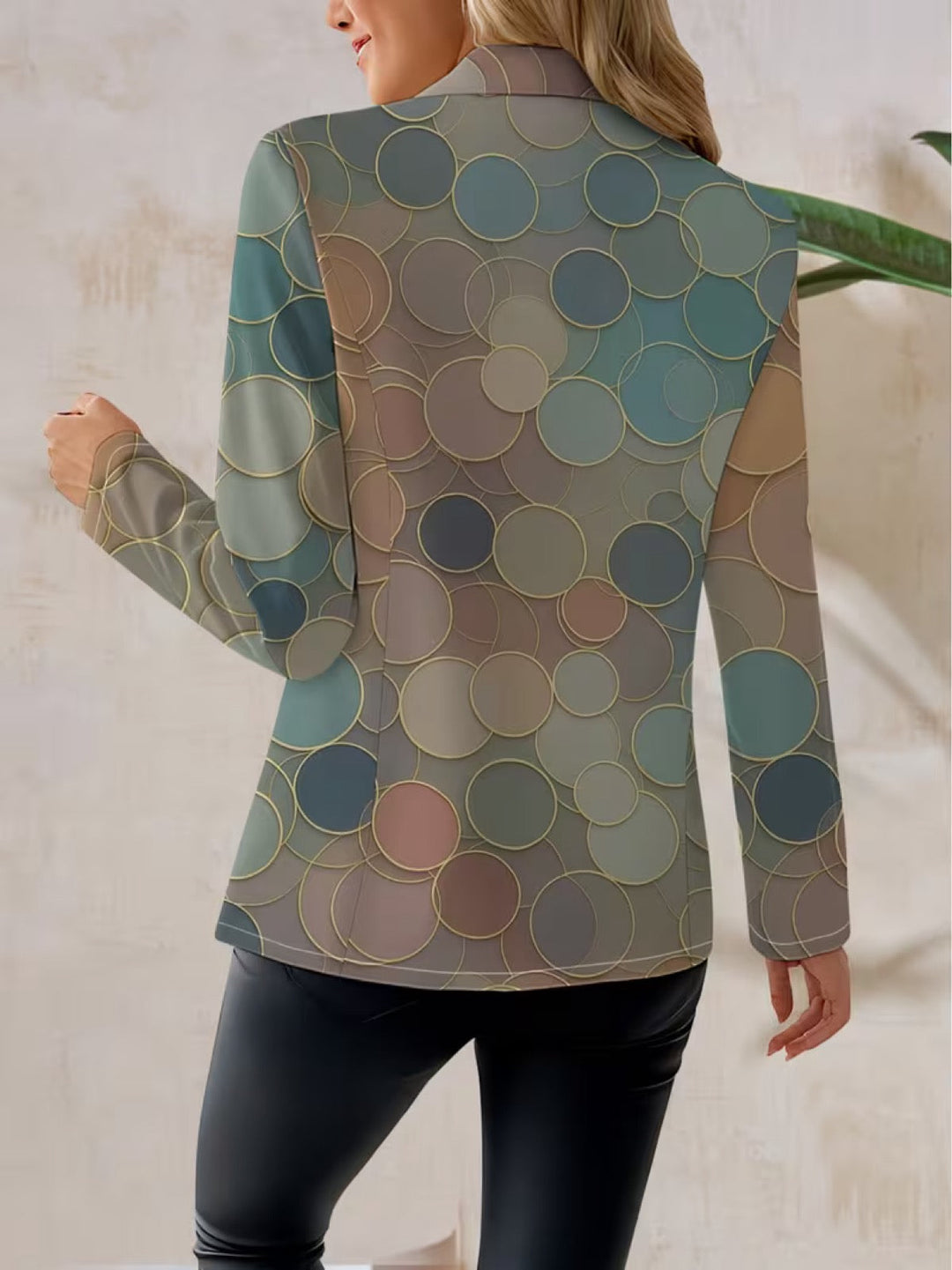 Chloe | Blazer da Donna Multicolore a Pois