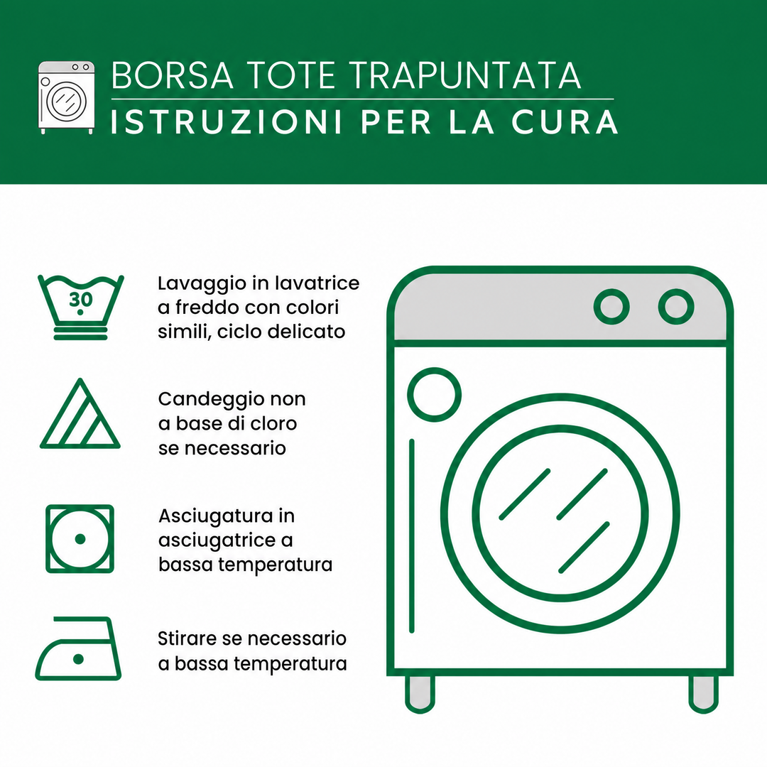 Adorabili Baffi Borsa Tote Trapuntata