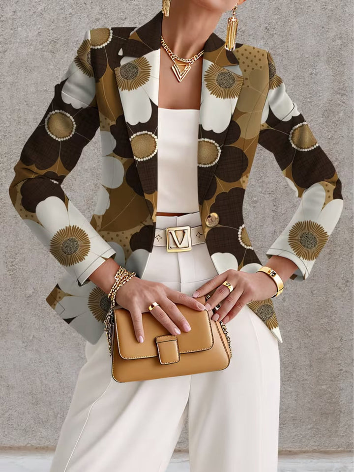 Daisy | Blazer da donna con stampa margherita