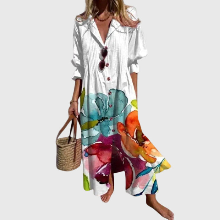 Zariah | Abito Maxi Bohemien Elegante