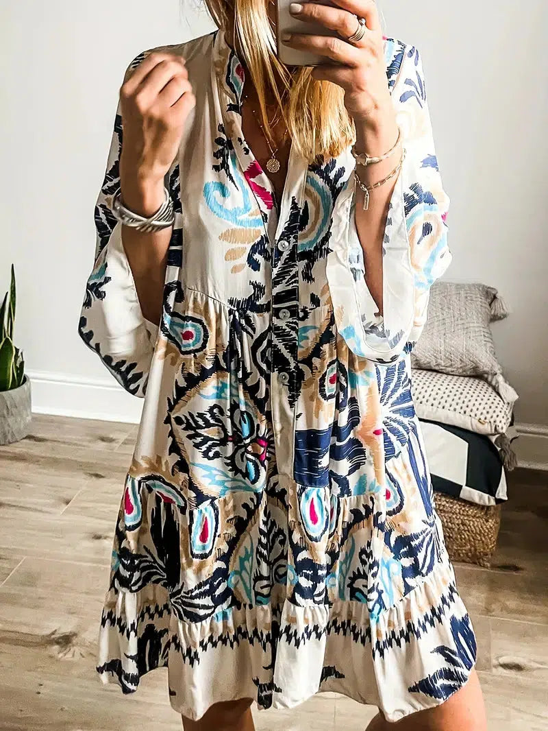 Veronique - Abito Tunica Bohemien