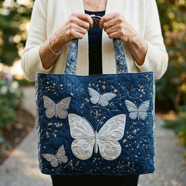 Borsa Artigianale - Papillon Argento