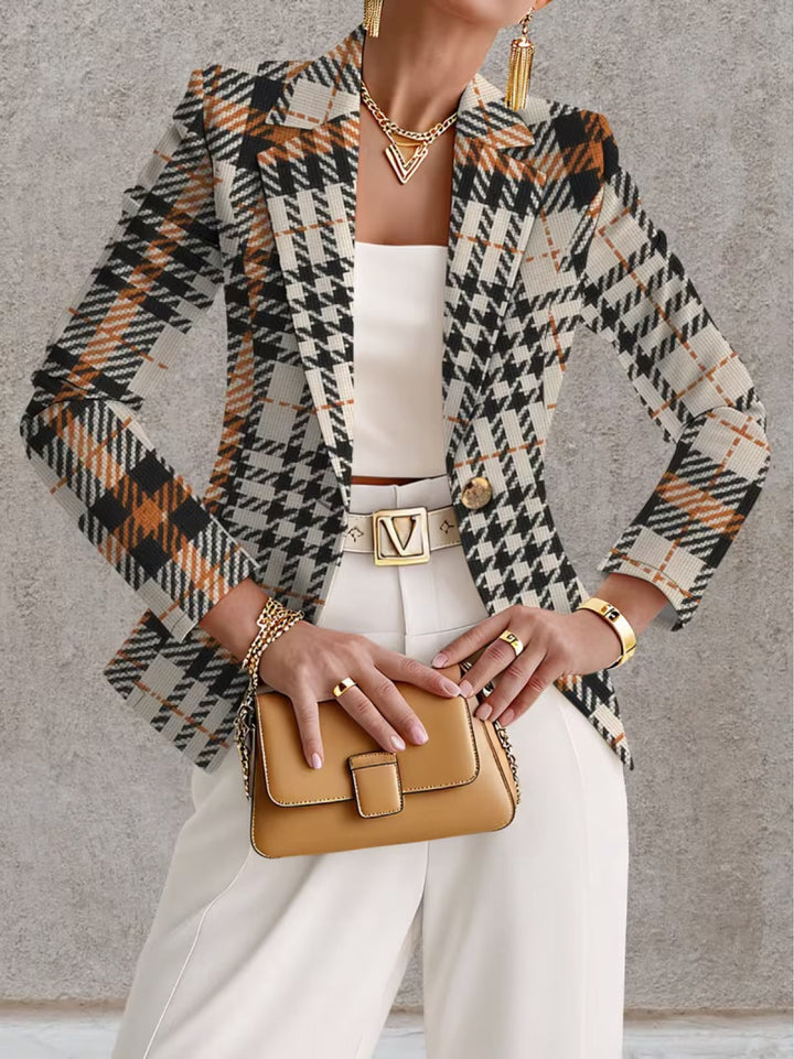 Madison | Blazer da Donna a Finto Scozzese