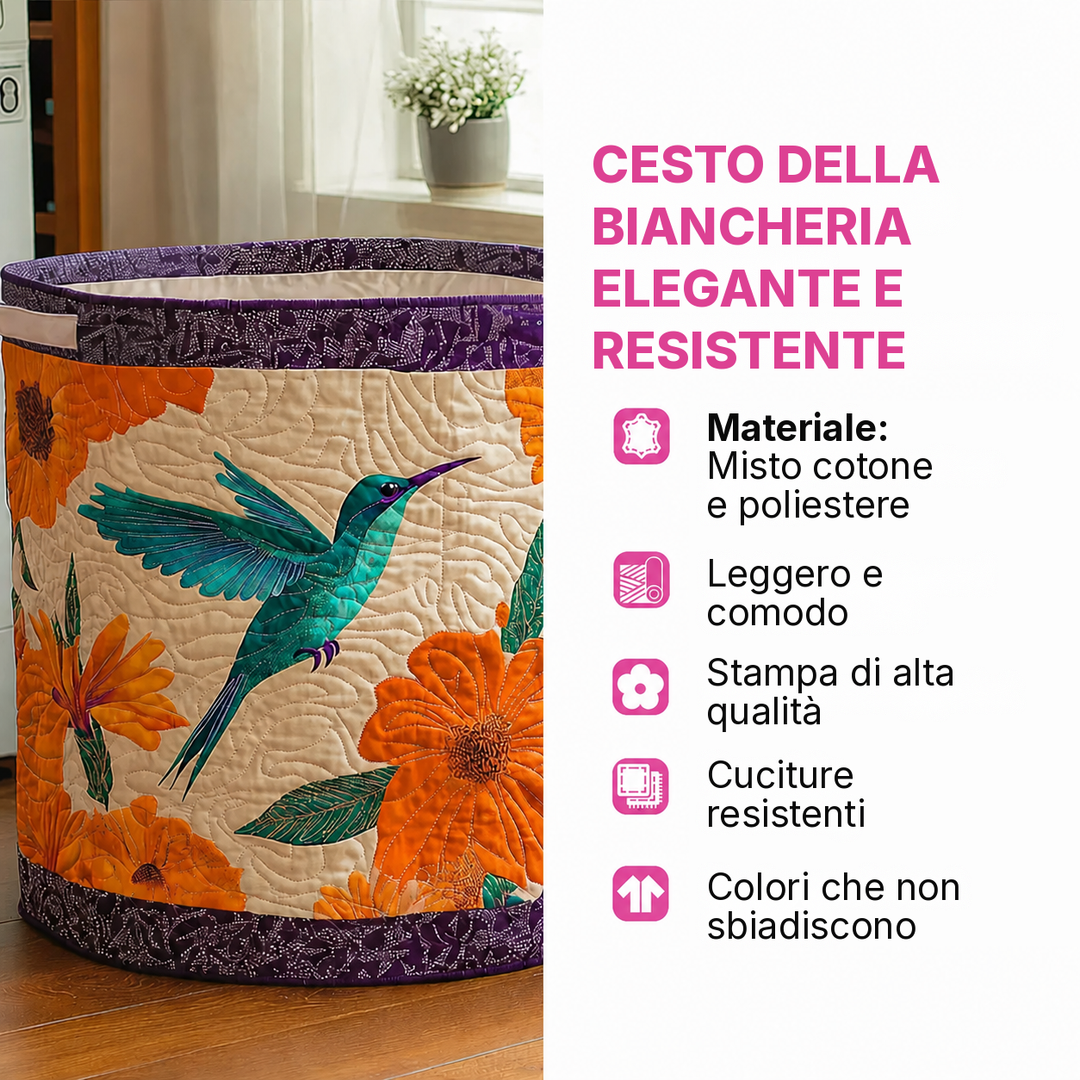 Cesto della Biancheria Lungo e Delizioso