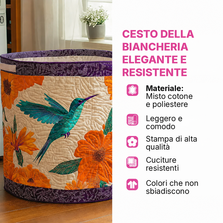 Cesto della Biancheria Lungo e Delizioso