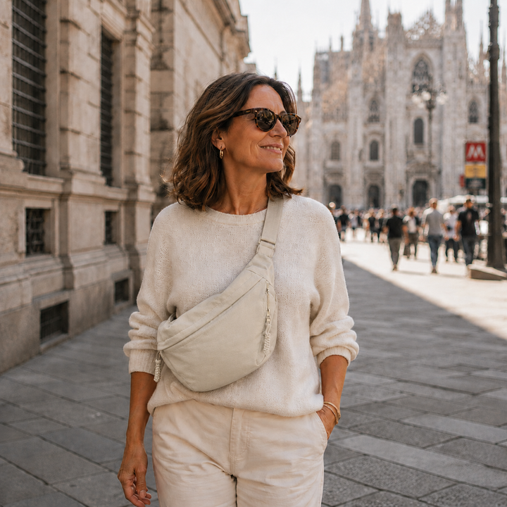 Alessia | Borsa a Spalla in Beige