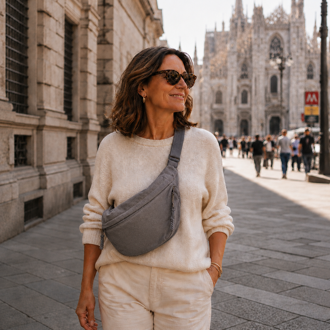 Firenze | Borsa a Spalla Grigia